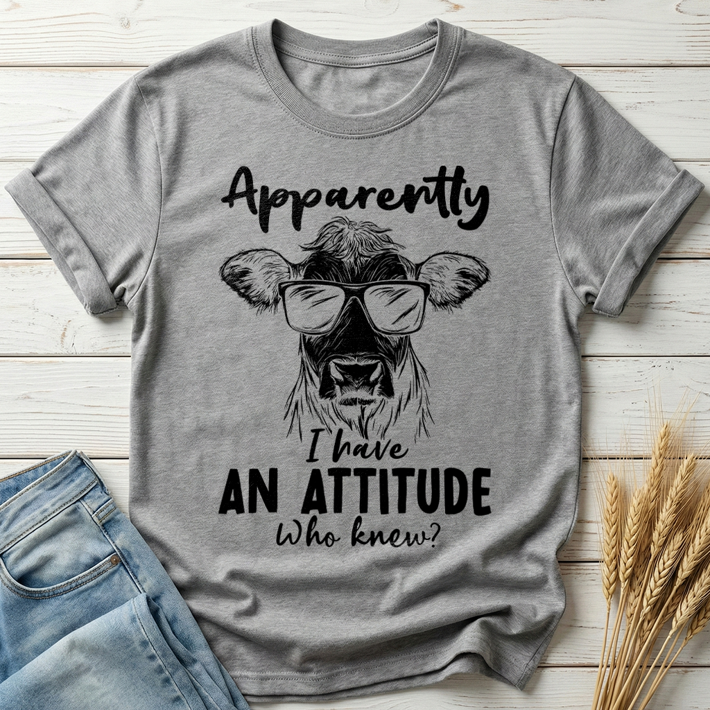 Apparently I Have An Attitude Classic Tee