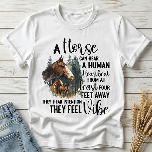 A Horse Can Hear A Human Heartbeat Classic Tee
